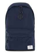 Topman Mens Blue Navy Nylon Backpack