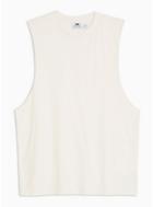 Topman Mens Cream Off White Vest