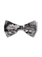 Topman Mens Black Floral Bow Tie*