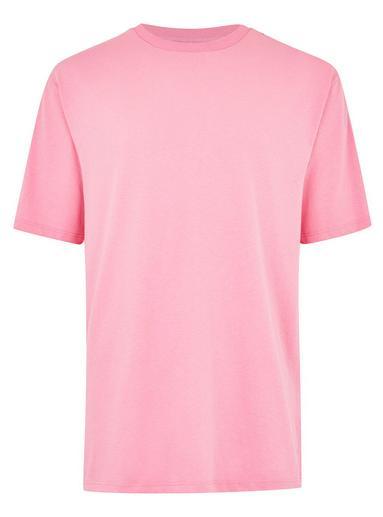 Topman Mens Pink 'moment' Oversized T-shirt