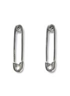 Topman Mens Silver Look Safety Pin Earrings*