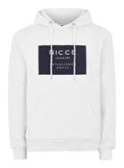 Topman Mens Nicce's White 'odyssey' Patch Logo Hoodie