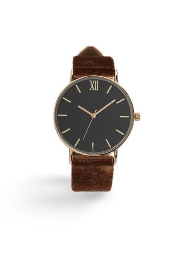 Topman Mens Gold Velvet Watch*