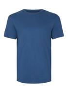 Topman Mens Dark Blue T-shirt