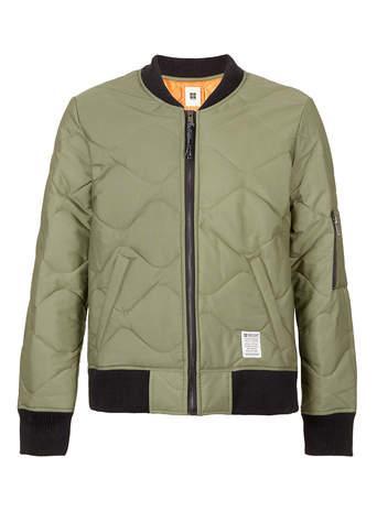 Insight Quilted Bomber Jacket
