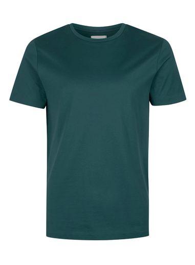 Topman Mens Topman Premium Green Slim Fit T-shirt