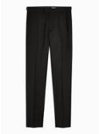 Topman Mens Premium Black Shadow Check Skinny Fit Suit Trousers
