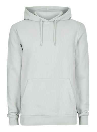 Topman Mens Mint Green Soft Touch Classic Fit Hoodie