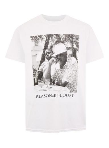 Topman Mens White Jay Z And Biggie Smalls T-shirt