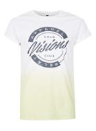 Topman Mens Lime Green Faded Muscle Fit Roller T-shirt