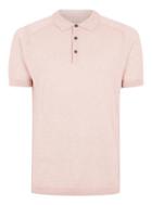 Topman Mens Purple Selected Homme Knitted Polo