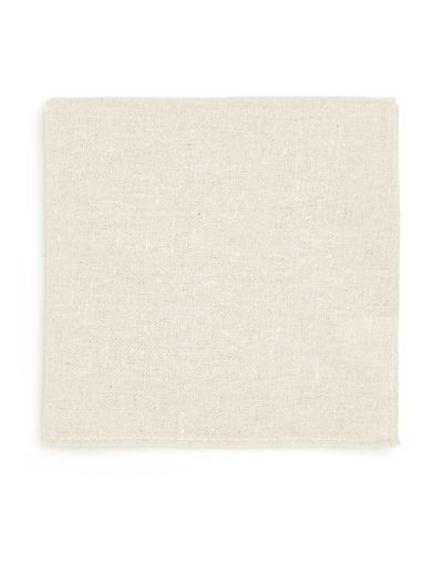 Topman Mens Brown Stone Oxford Pocket Square