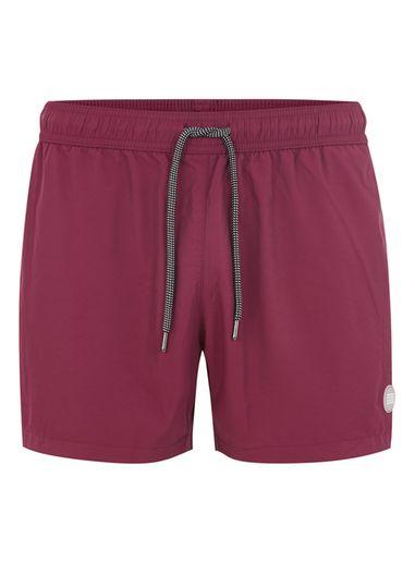 Topman Mens Red Plum Swim Shorts