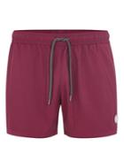 Topman Mens Red Plum Swim Shorts