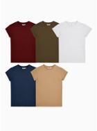 Topman Mens Assorted Colour Roller T-shirt Multipack*