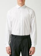 Topman Mens Grey Calvin Klein White Button Down Shirt