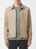 Topman Mens Mushroom Brown Harrington Jacket