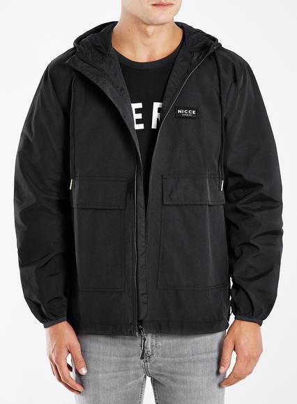 Topman Mens Nicce Black Short Mac
