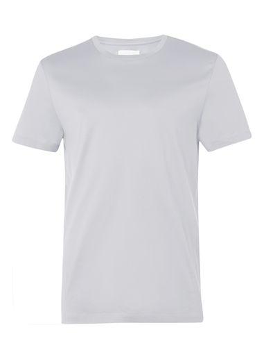 Topman Mens Premium Grey Crew Neck T-shirt
