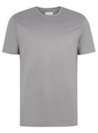 Topman Mens Grey Silver Premium T-shirt
