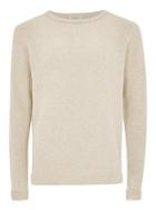 Topman Mens Grey Selected Homme Gray Organic Cotton Sweater