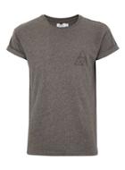 Topman Mens Brown Printed Muscle T-shirt