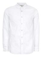 Topman Mens White Double Pocket Denim Shirt