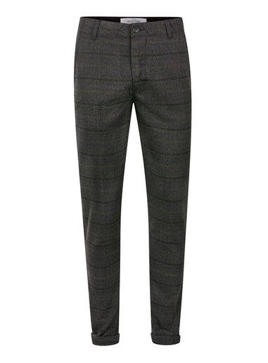 Topman Mens Grey Check Skinny Fit Trousers