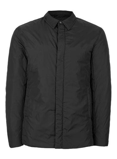 Topman Mens Selected Homme Black Padded Jacket