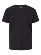 Topman Mens Ltd Black Textured T-shirt