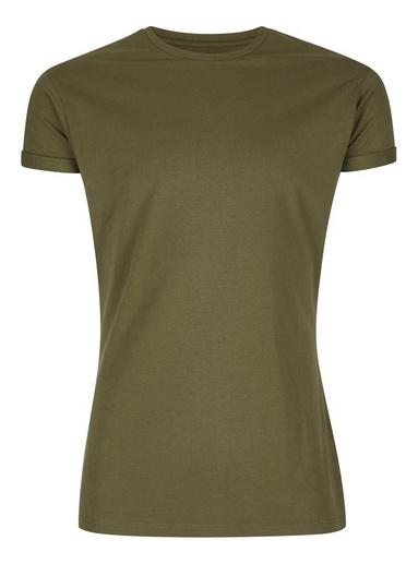 Topman Mens Khaki Ultra Skinny Fit T-shirt