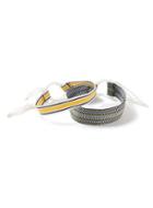 Topman Mens Yellow Black Western Buckle Bracelet Pack*