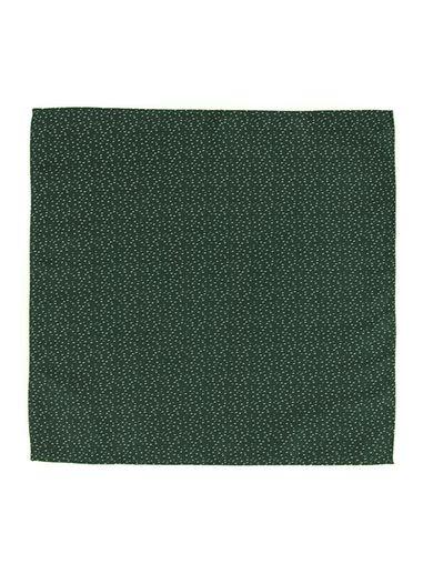 Topman Mens Green Fleck Pocket Square