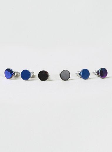 Topman Mens Multi 3 Pack Earrings*