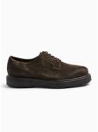 Selected Homme Mens Selected Homme Brown Suede Stephan Suede Derby Shoes