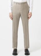 Topman Mens Cream Limited Edition Stone Skinny Fit Suit Pants