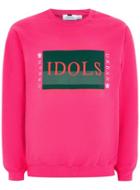 Topman Mens Pink 'idols' Print Sweatshirt