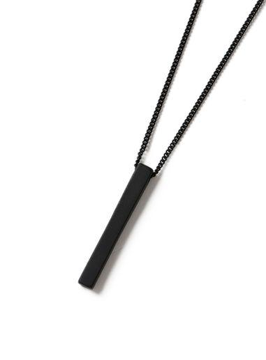 Topman Mens Black Stick Necklace*