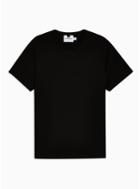 Topman Mens Black Smart Handfeel Knitted T-shirt