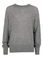 Topman Mens Topman Design Grey Cashmere Longline Sweater