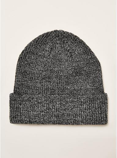 Topman Mens Grey Salt And Pepper Beanie