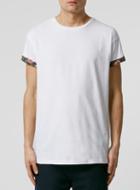 Topman Mens White Floral Print Roller T-shirt