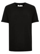 Topman Mens Black Ottoman T-shirt