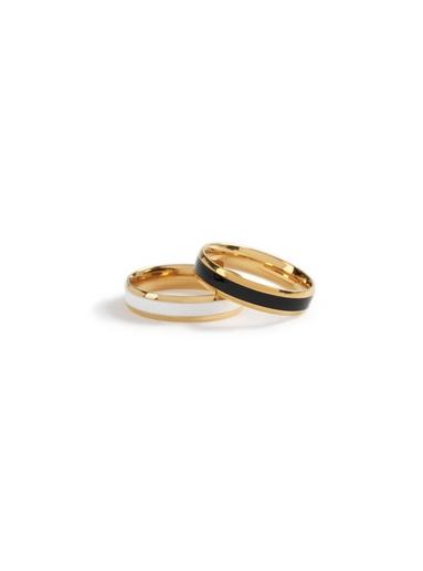 Topman Mens Grey Gold Ring Pack*