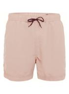 Topman Mens Red Selected Homme Peach Swim Shorts