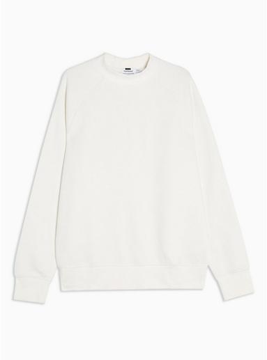 Topman Mens Cream Ecru High Neck Top