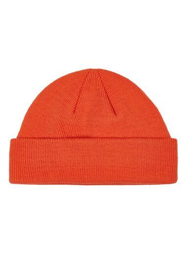 Topman Mens Orange Mini Roll Beanie