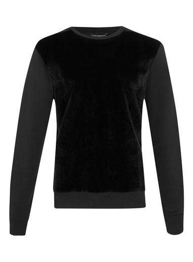 Topman Mens Aaa Black Pony Sweatshirt