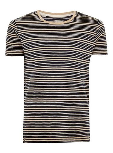 Selected Homme Mens Selected Homme Blue Stripe T-shirt