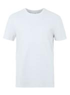 Topman Mens Ltd Light Blue Woven Cotton T-shirt